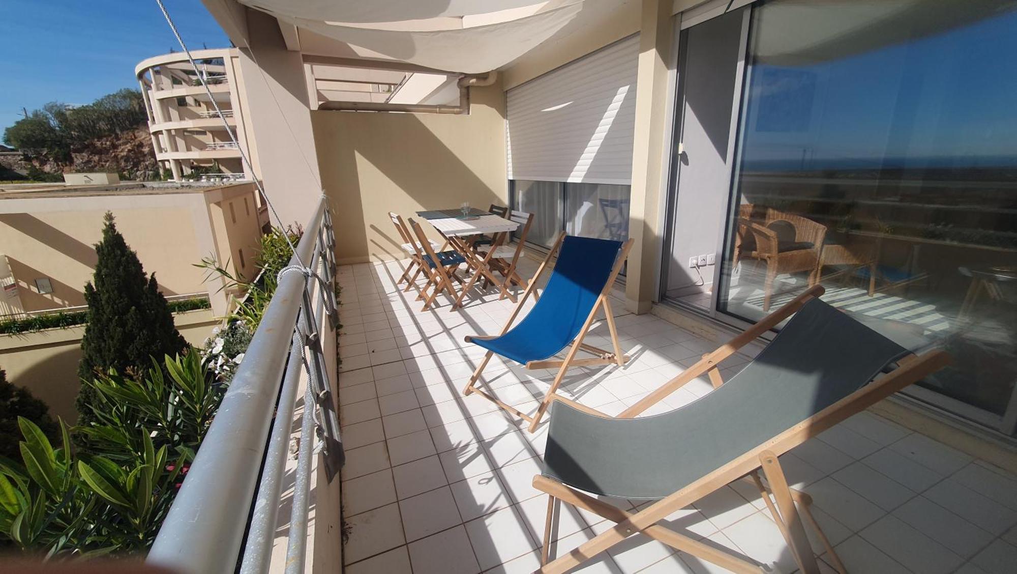 Vue Bleu Azur Sete